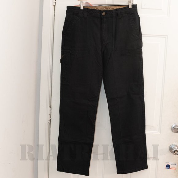 Black Men's stretch Canvas pant Legendary Outfitters - Picture 7 of 12